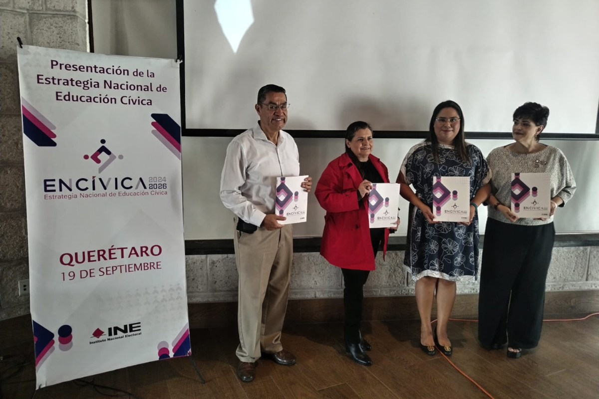 INE presenta ENCIVICA para incentivar la participación ciudadana