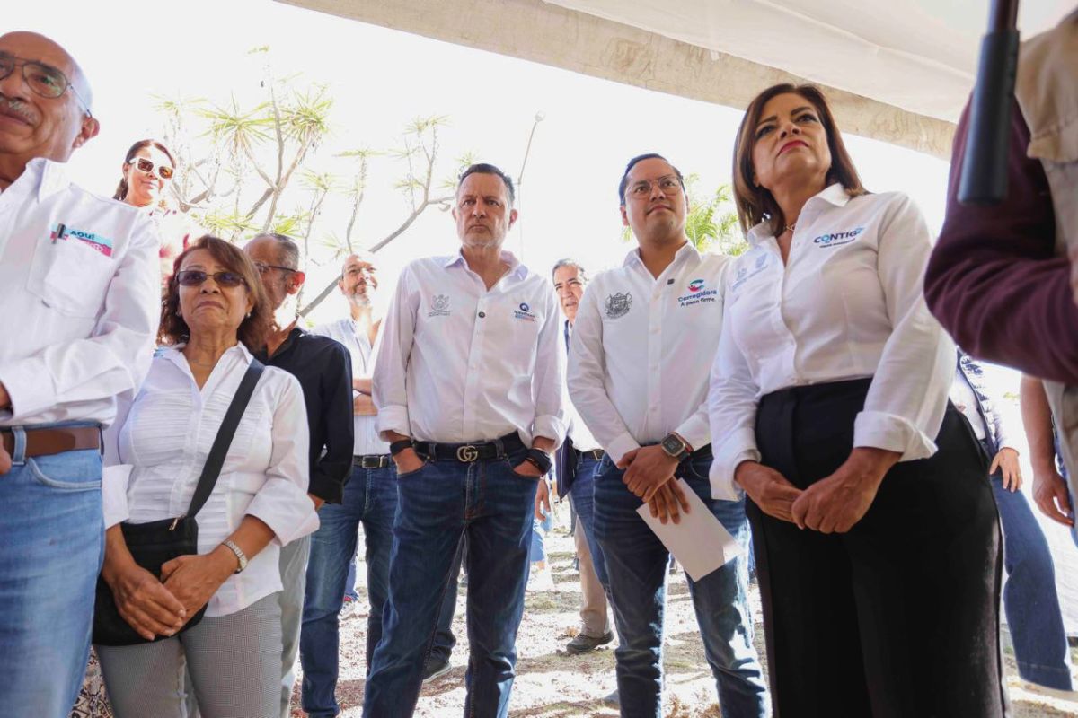 Mauricio Kuri y Chepe Guerrero entregan la rehabilitación de vialidades en Corregidora