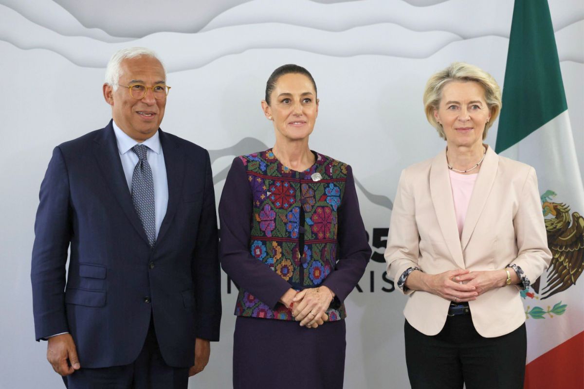 Acuerdo comercial entre México y Unión Europea toma fuerza con Sheinbaum en reunión del G7