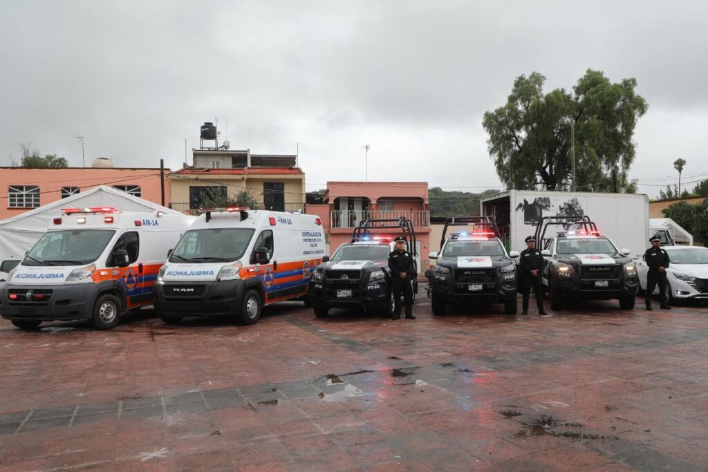 Con nuevas patrullas, ambulancias y equipo entregado a la Secretaría de Seguridad, Colón refuerza su capacidad operativa bajo la gestión del alcalde Gaspar Trueba Moncada / Foto: Especial